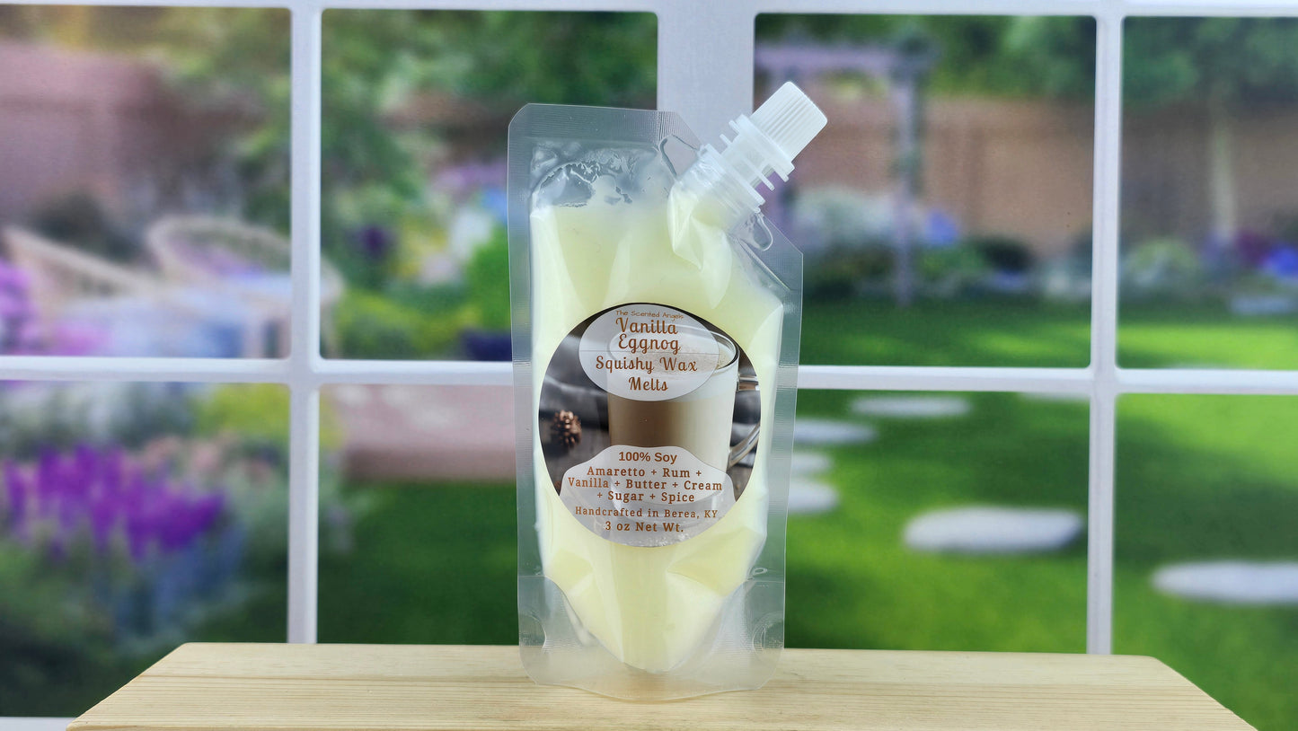 Vanilla Eggnog Soy Wax Melts (Clamshells & Squeezable Wax)