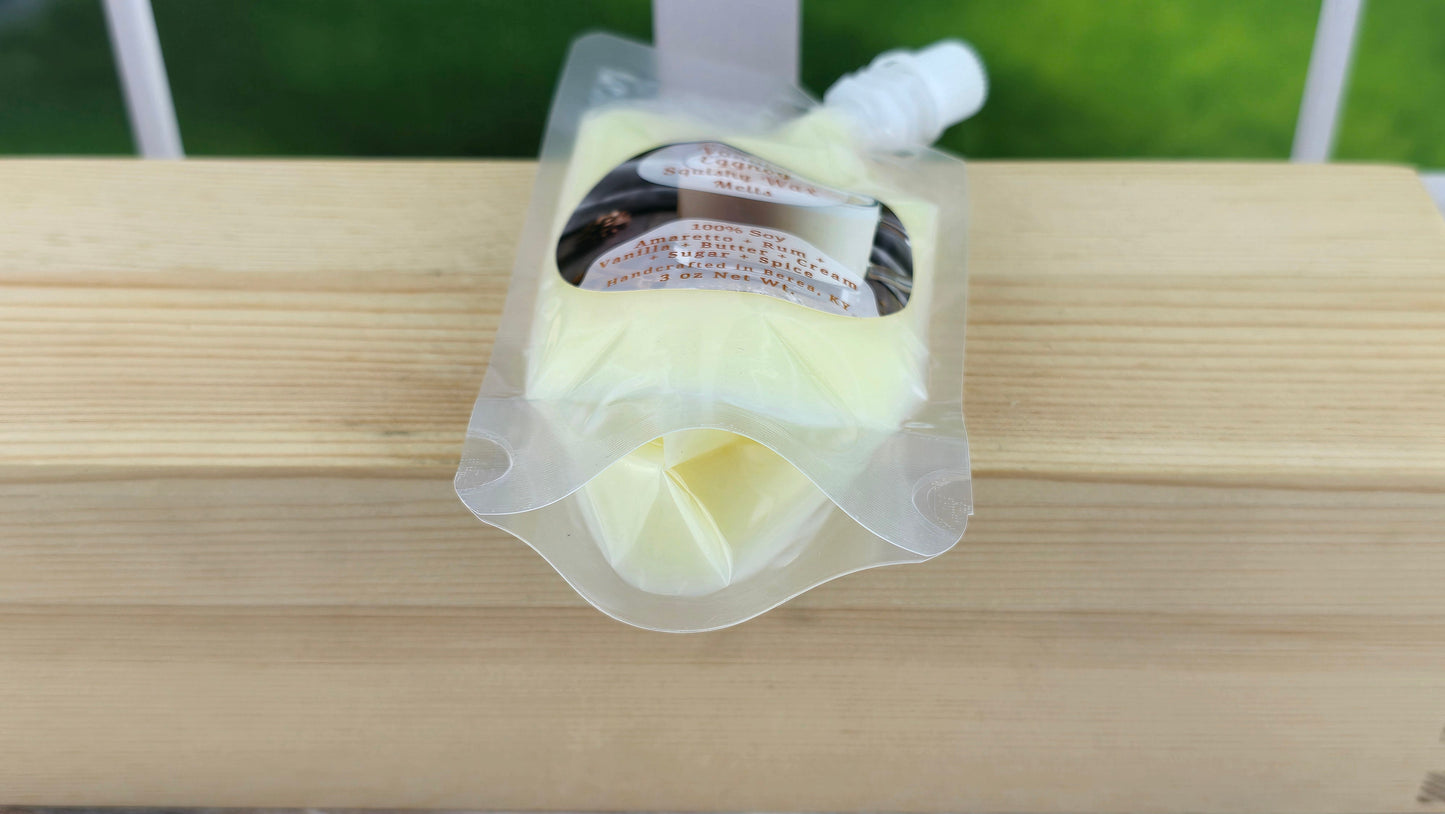 Vanilla Eggnog Soy Wax Melts (Clamshells & Squeezable Wax)