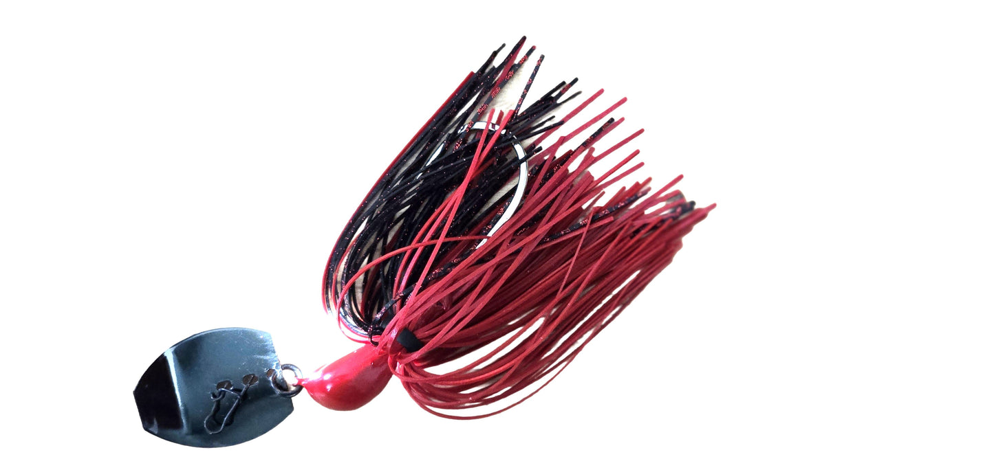 Vibe Bladed Jig  - Fire