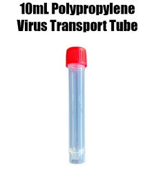 10 mL Polypropylene Virus Transport Tube