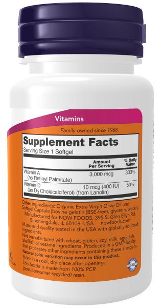 Vitamin A & D 10,000/400 IU
