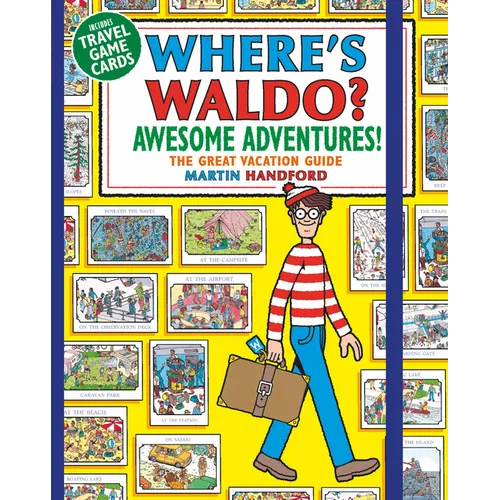Where's Waldo? Awesome Adventures: The Great Vacation Guide (a Compact, Travel-Sized Hidden Object Activity Book with Mazes & Search and Find Puzzles - Paperback