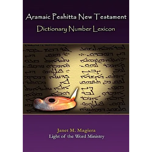 Aramaic Peshitta New Testament Dictionary Number Lexicon