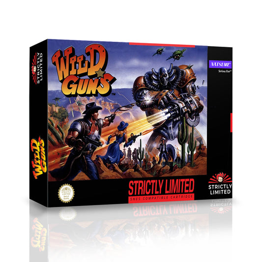 Wild Guns (Strictly Limited) (Super Nintendo)