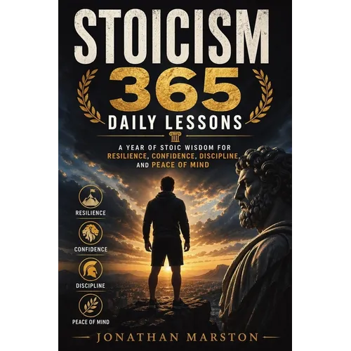 Stoicism 365 Daily Lessons: A Year of Stoic Wisdom for Resilience, Confidence, Discipline, and Peace of Mind