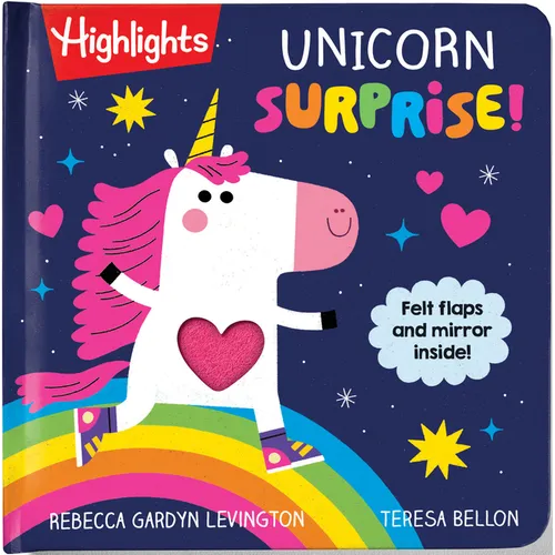 Unicorn Surprise!: Baby and Toddler Lift-The-Flaps Book, Interactive Unicorn Rhyming Book for Storytime, Bonding and Joyful Fun