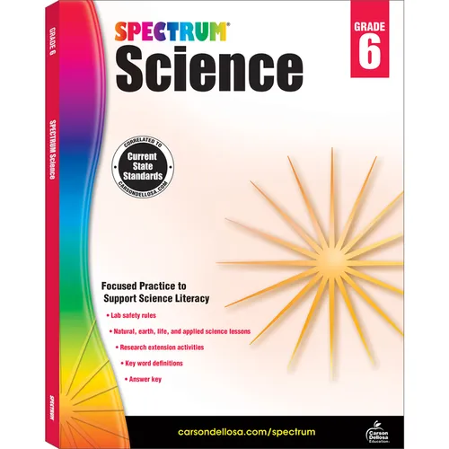 Spectrum Science, Grade 6: Volume 58