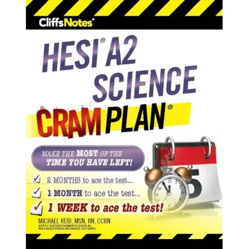 CliffsNotes HESI A2 Science Cram Plan