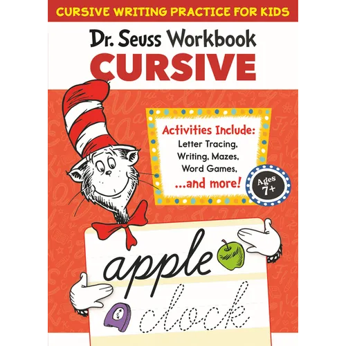 Dr. Seuss Cursive Workbook: Beginner Cursive Handwriting for Kids
