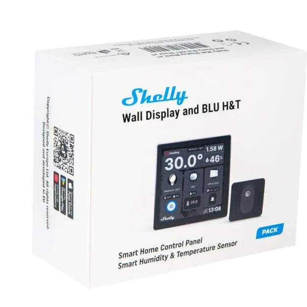Shelly Wall Display Black+BLU H&T Black