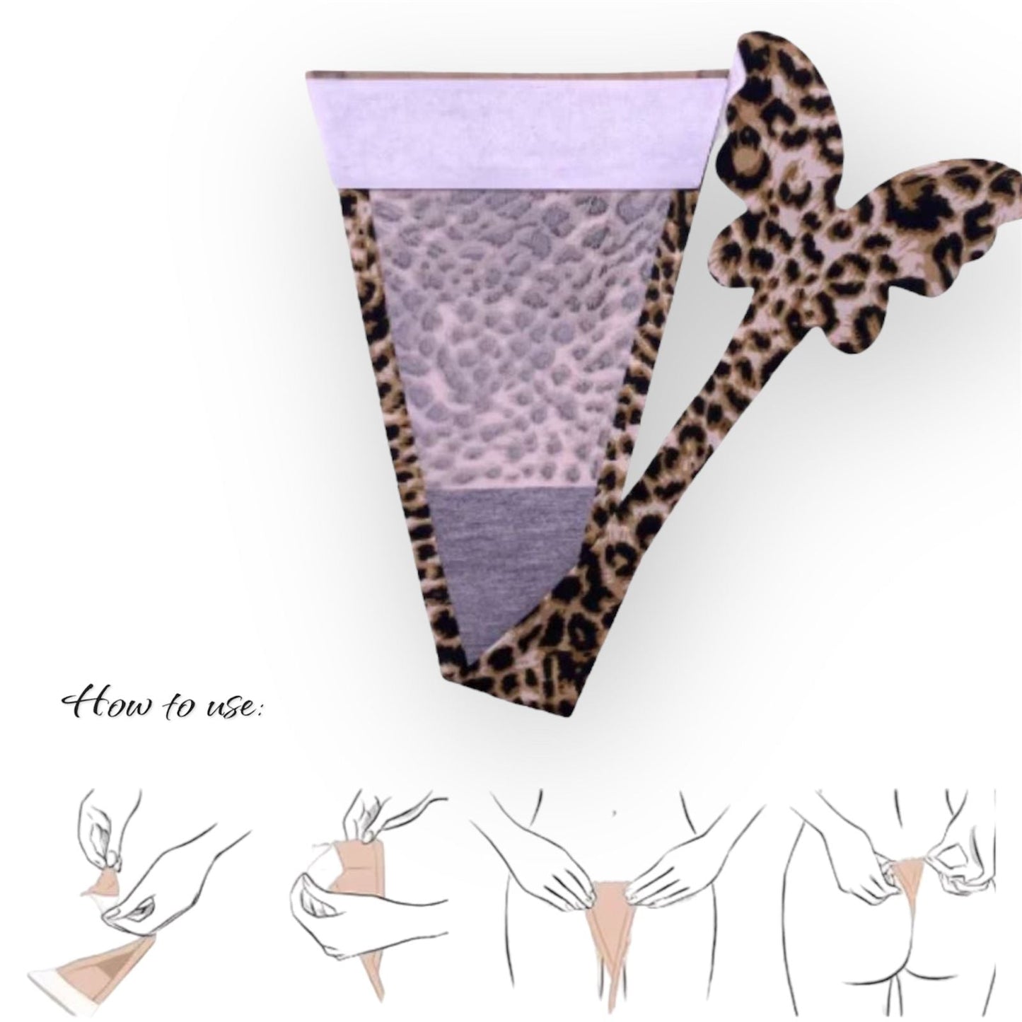 Barely There™ Reusable Adhesive Thong