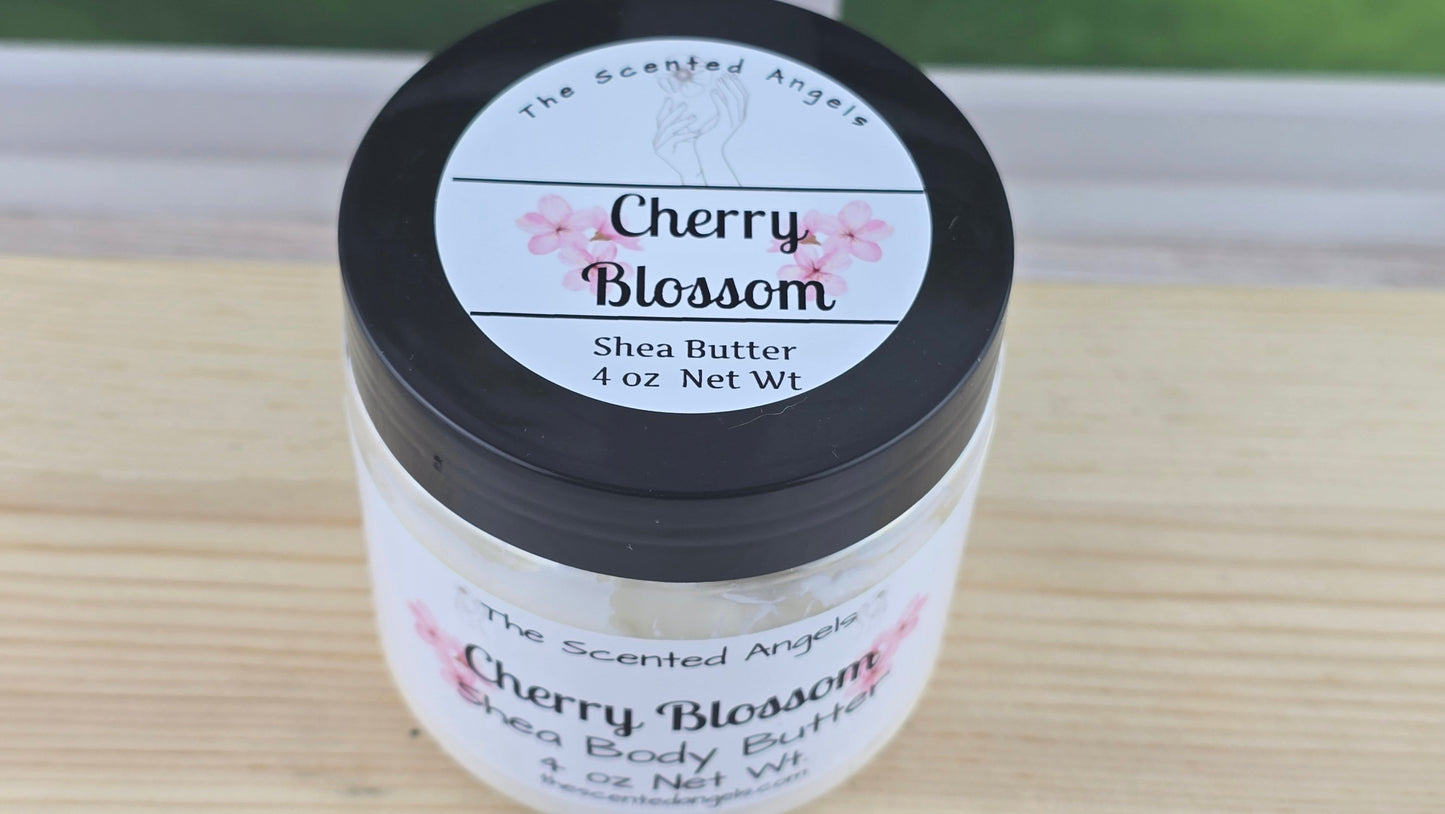 TSA Handmade Cherry Blossom Whipped Shea Body Butter