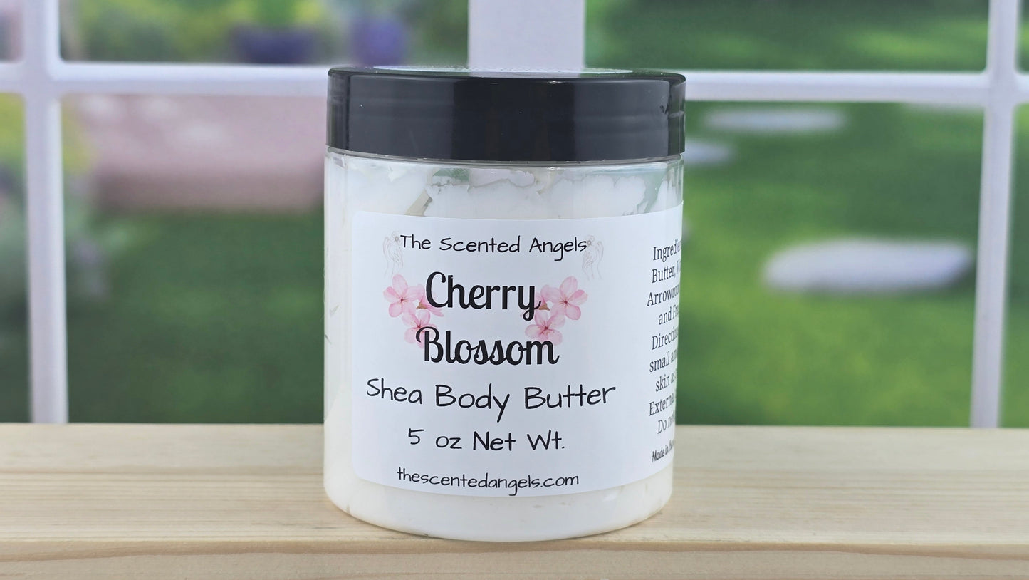 TSA Handmade Cherry Blossom Whipped Shea Body Butter