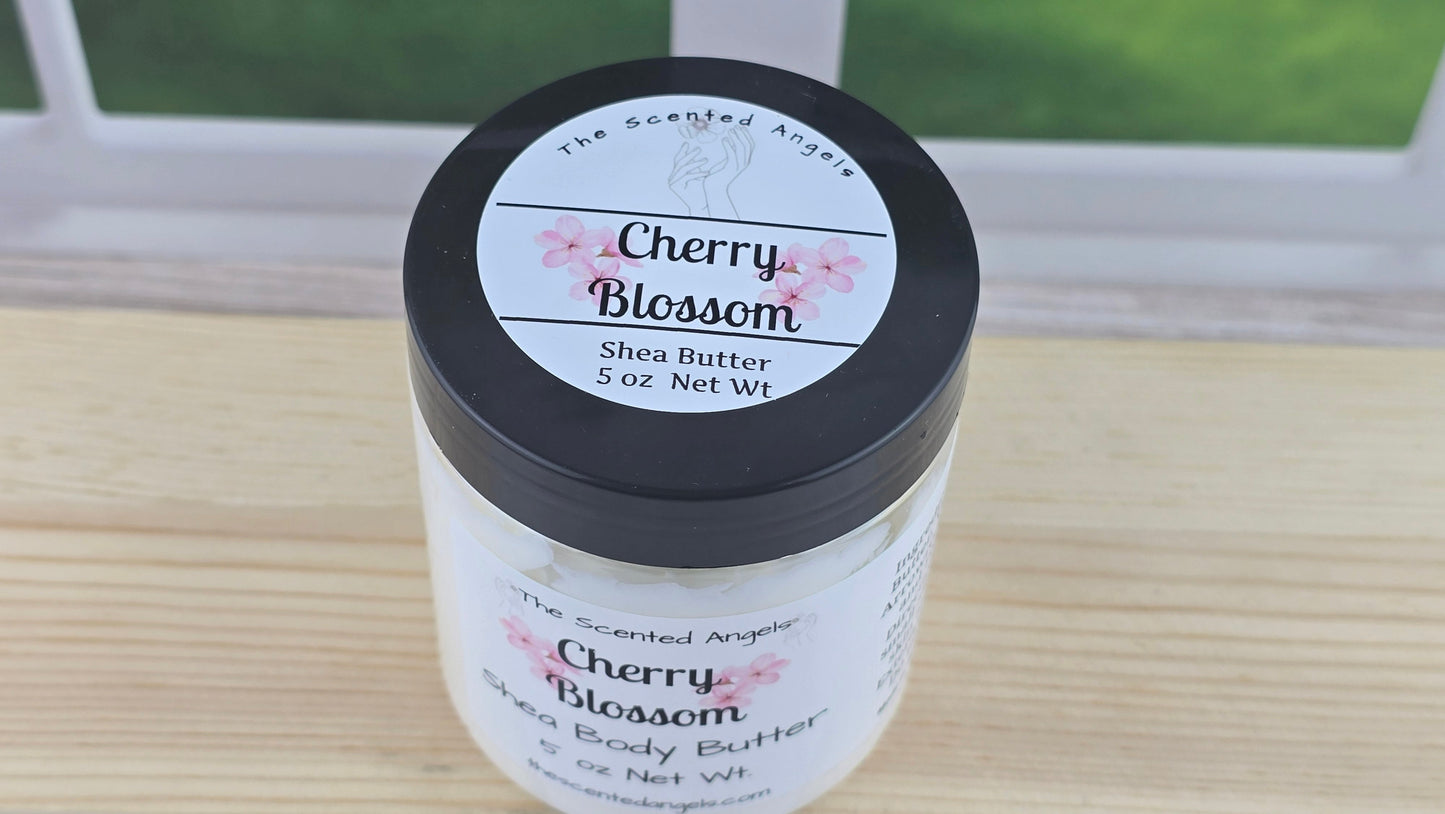 TSA Handmade Cherry Blossom Whipped Shea Body Butter