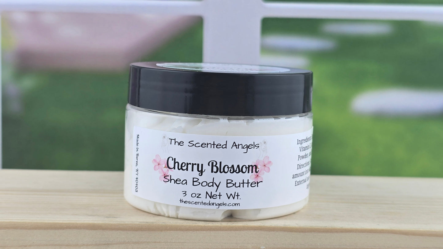 TSA Handmade Cherry Blossom Whipped Shea Body Butter