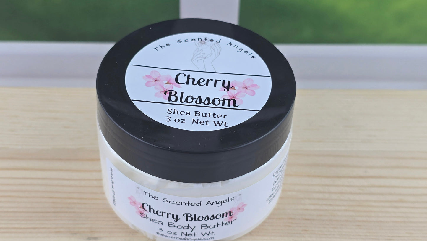 TSA Handmade Cherry Blossom Whipped Shea Body Butter