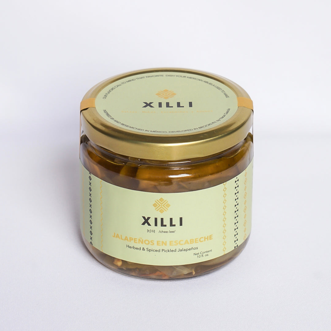 Xilli Jalapeños en Escabeche Case - 12 Jars x 10 oz