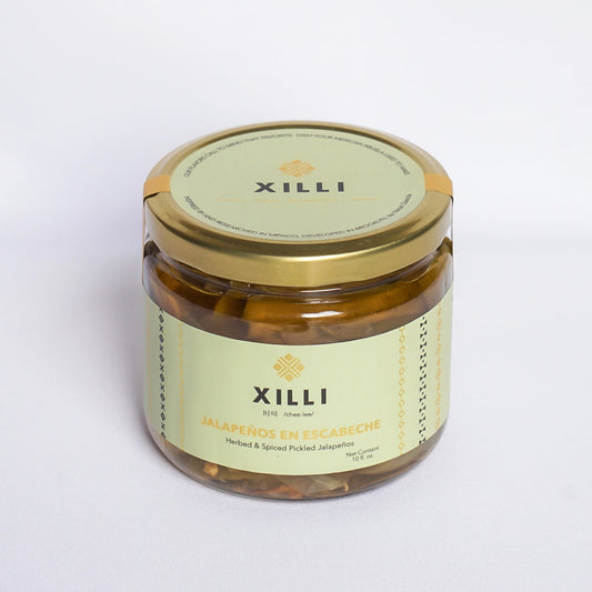Xilli Jalapeños en Escabeche Case - 12 Jars x 10 oz