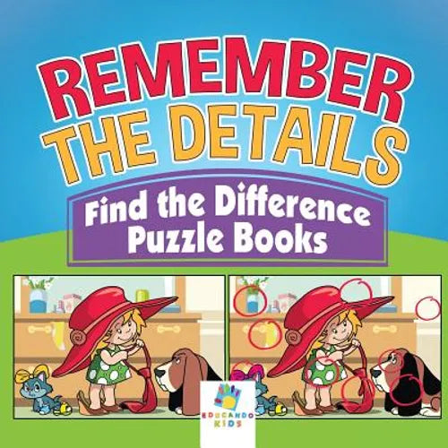 Remember the Details Find the Difference Puzzle Books