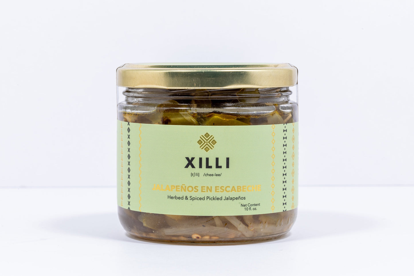 Xilli Jalapeños en Escabeche Case - 12 Jars x 10 oz