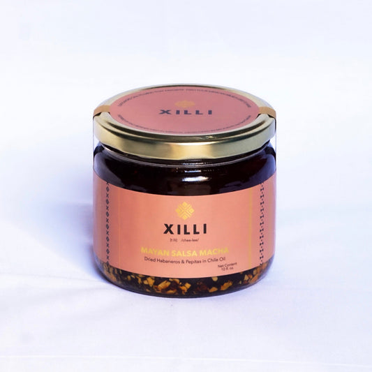 Xilli Mayan Salsa Macha Case - 12 Jars x 10 oz