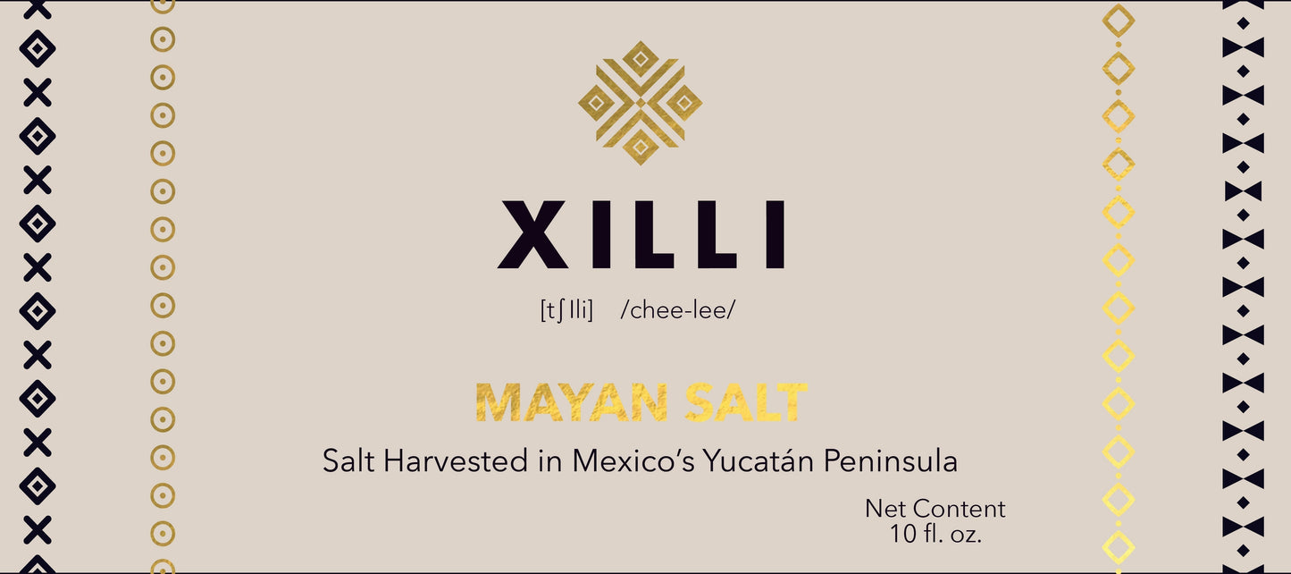 Xilli Mayan Salt Case - 12 Jars x 10 oz