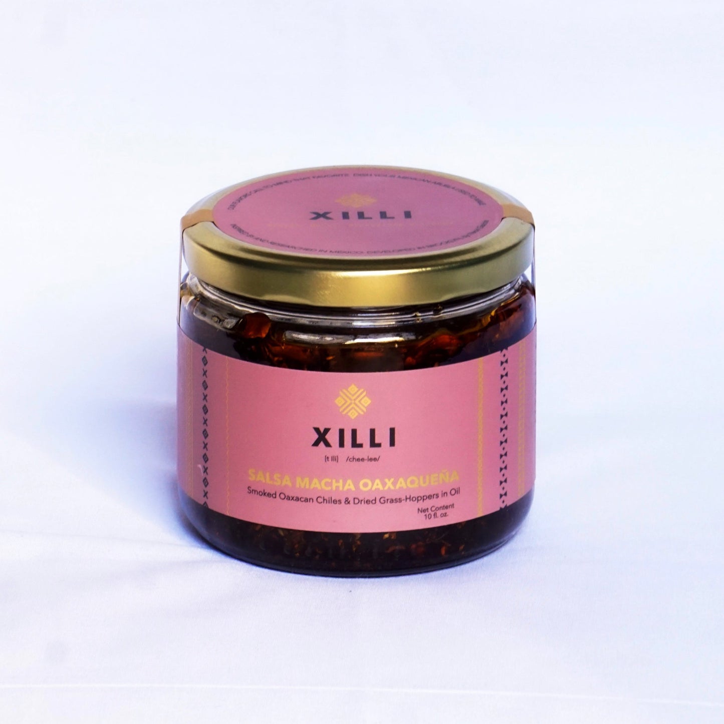 Xilli Oaxacan Salsa Macha Case - 12 Jars x 10 oz