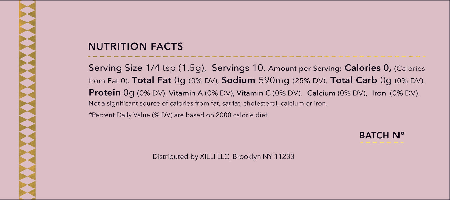 Xilli Veracruz Salt Case - 12 Jars x 10 oz