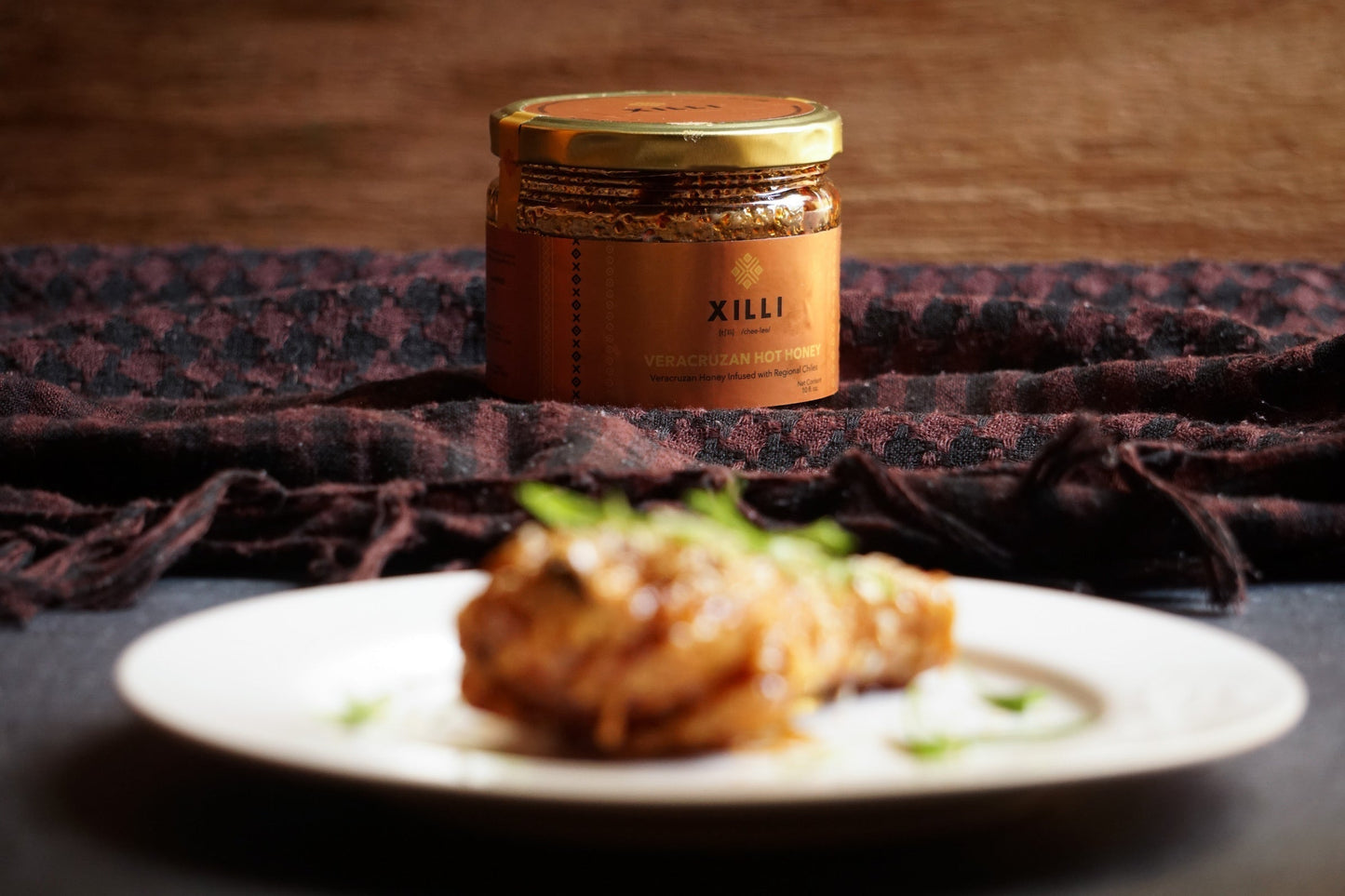 Xilli Veracruz Hot Honey Case - 12 Jars x 10 oz