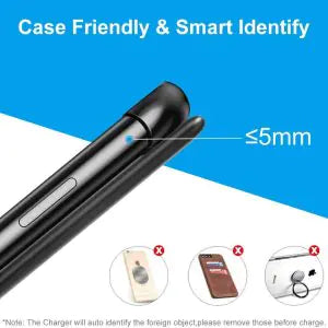 15W FAST WIRELESS CHARGER WITH STAND QUICK CHARGE