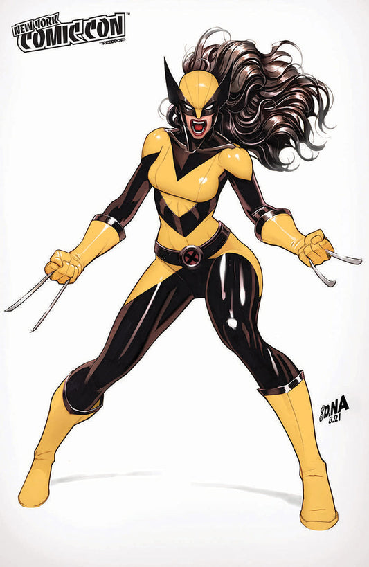 [Signed by David Nakayama] X-MEN #3 VIRGIN CON UNKNOWN COMIC BOOKS DAVID NAKAYAMA EXCLUSIVE CONVENTION VAR