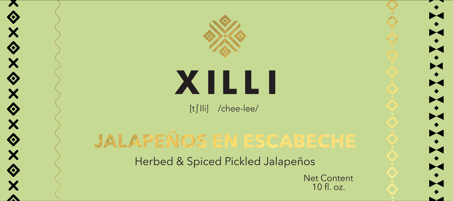 Xilli Jalapeños en Escabeche Case - 12 Jars x 10 oz