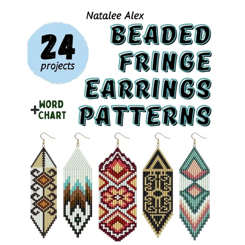 Beaded Fringe Earrings Patterns