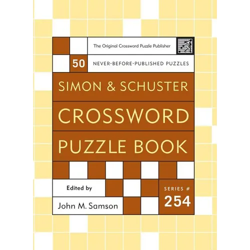 Simon & Schuster Crossword Puzzle Book