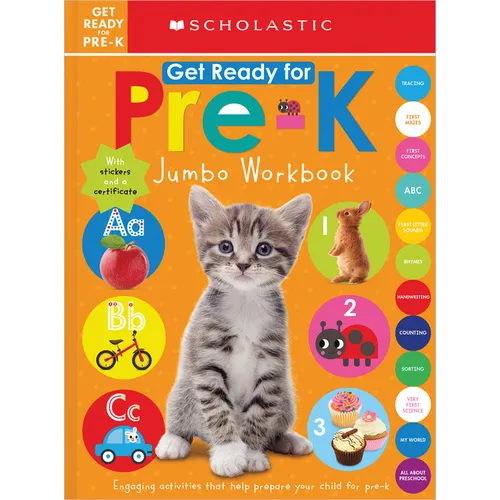 Get Ready for Pre-K Jumbo Workbook: Scholastic Early Learners (Jumbo Workbook)