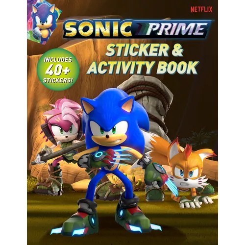 Sonic Prime Sticker & Activity Book: Includes 40+ Stickers