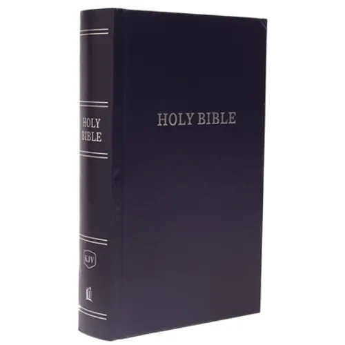KJV, Pew Bible, Hardcover, Blue, Red Letter Edition
