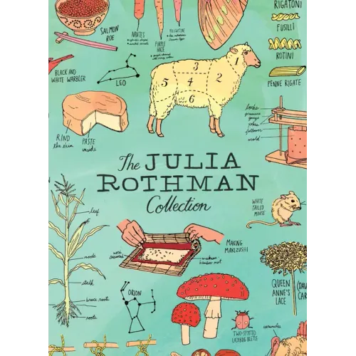 The Julia Rothman Collection: Farm Anatomy, Nature Anatomy, and Food Anatomy