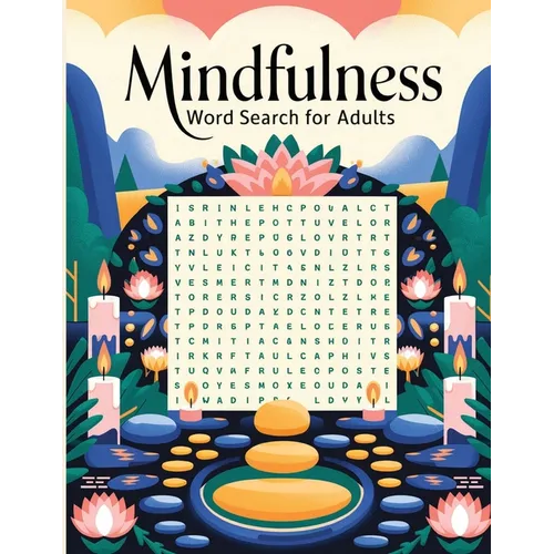 Mindfulness Word Search Book: 1000+ Words, Word Search Book