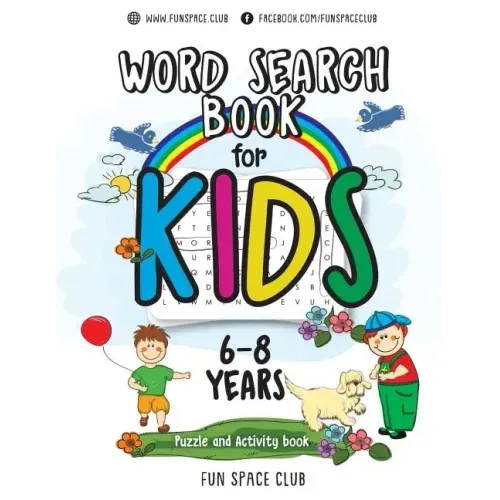 Word Search Books for Kids 6-8: Word Search Puzzles for Kids Activities Workbooks age 6 7 8 year olds