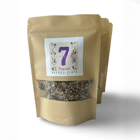 7 Kitchen Road Seeded Flats, Original Pack - 12 packs x 3.5 oz case