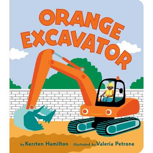Orange Excavator