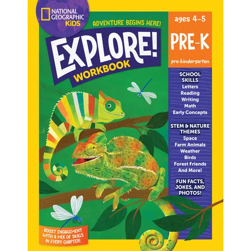 National Geographic Kids Explore! Workbook Pre-K