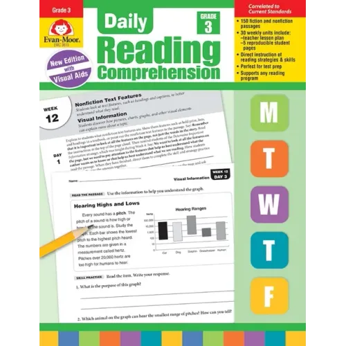 Daily Reading Comprehension, Grade 3 Teacher Edition