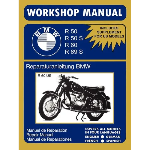 BMW Motorcycles Workshop Manual R50 R50S R60 R69S