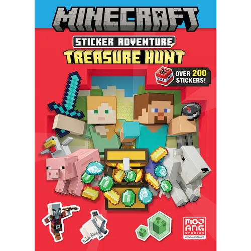 Minecraft Sticker Adventure: Treasure Hunt (Minecraft)
