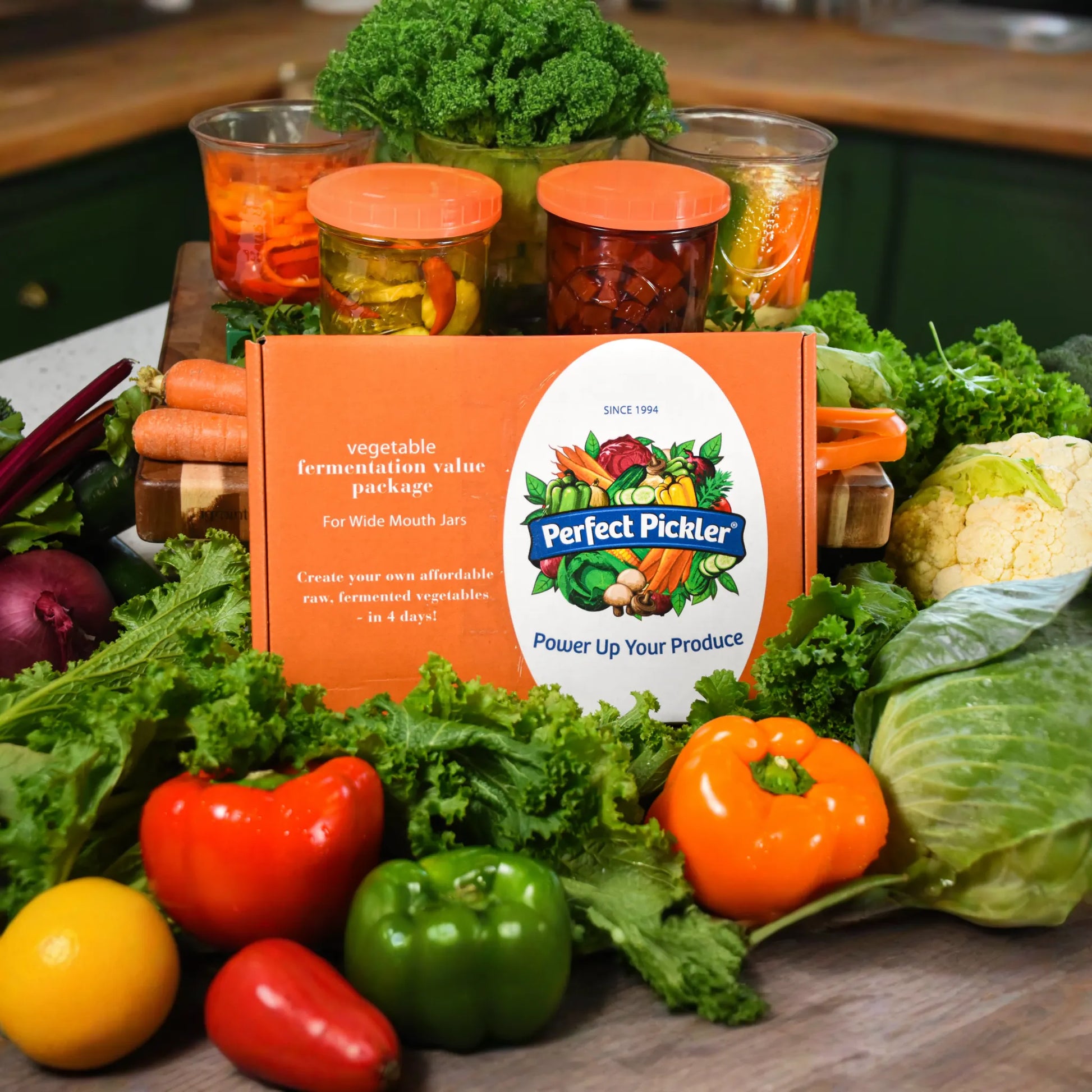 Vegetable Fermentation Value Package - Wide Mouth - Vegetable Fermentation Kit
