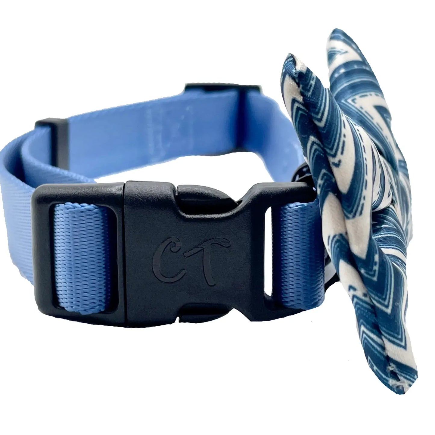 Zig Zag Dog Bow Tie