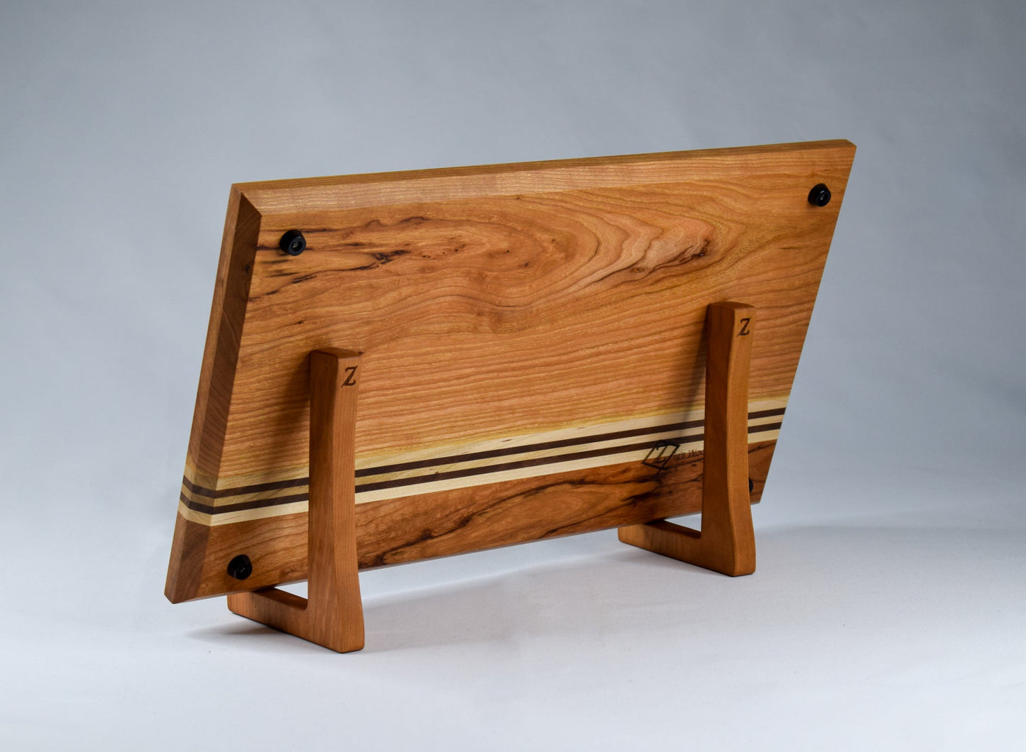 Striped Cutting Board - Cherry, Maple, Walnut