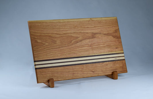 Striped Cutting Board - Cherry, Walnut, Maple